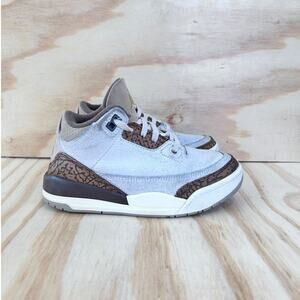 Nike-Air Jordan 3 Retro P-Sneakers-White/Brown-Kids Little Unisex-13C-DM0966-102